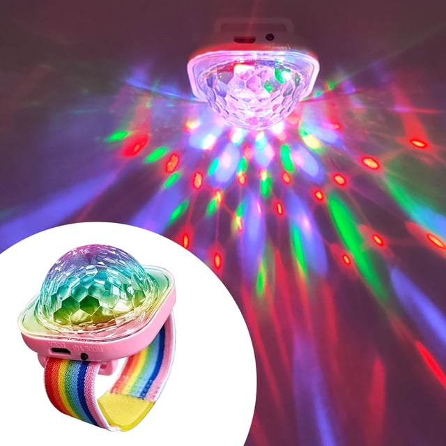 TopLLC Bracelet Lights Dance Table Lamps Bouncing Party Lights Flashlights Bracelet light