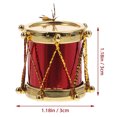 thumbnail image 4 of YWIYIUD Red Glitter Mini Drum Christmas Tree Decorations, Desktop Instruments Ornament Christmas Holiday Wedding Party Decor, Tree Hanging Decor, Wedding NewYear Christmas Decor 1/2/3/4PCS, 4 of 9