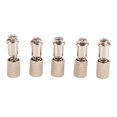 thumbnail image 1 of Pince à Pied à Ressort 5Pcs en Acier Inoxydable Changement Facile Forte Durable Presser Pied Changement Vis Pince pour Machine à Coudre, 1 of 14