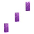 thumbnail image 4 of Wweixi Customized Fringe Curtain For Exquisite Anniversary Party Decorations Luster Purple 3Set, 4 of 6