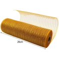 thumbnail image 4 of TINKER 10 Inch Wide Deco Poly Mesh Ribbon Deco Mesh Wreath Supplies Mesh Ribbon for Wreaths Mesh Wreath Ribbon Decorative Mesh for Wreaths Swags Craft Party Decorating, 4 of 6