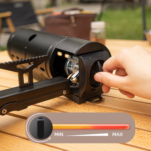Réchaud d'Extérieur, Réchaud d'Extérieur avec Réchaud 2800 W Réchaud Butane Portable de Camp Réchaud à Cassette au Butane et Réchaud au Butane Portable et Réchaud d'Extérieur Portable pour Pique-Nique de Camp