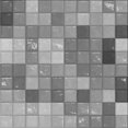 thumbnail image 1 of Ahgly Tapis d'Intérieur Lavable en Machine Carré Transitionnel Gris Fumé, 7 Pieds Carré, 1 of 7