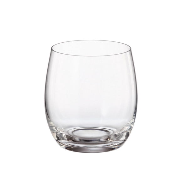 Crystalite Bohemia Pollo Mergus - Verre à vin sans pied de 410 ml. Ensemble de 6