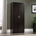 thumbnail image 2 of Pemberly Row Engineered Wood 4-Shelf Storage Cabinet in Cinnamon Cherry, 2 of 9
