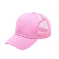 thumbnail image 2 of Women Adjustable Ponytail Baseball Cap Girl Snapback Outdoor Caps Female Summer Hats Mesh Net Trucker Hat, 2 of 7