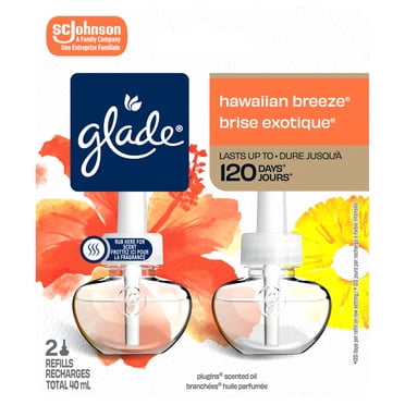 Glade Plugins® Air Freshener Oil Refill, Hawaiian Breeze