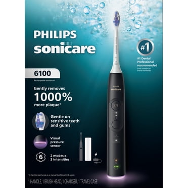 Philips Sonicare 6100 Rechargeable Black Toothbrush