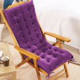 thumbnail image 4 of SUTENGDA Rainproof Rocking Chair Cushion -Weather Replacement Cushion  Indoor/Outdoor High Back Chair Cushion  Patio Chair Seat Cushions (Blue Premium   18.9” x 47.3”), 4 of 6