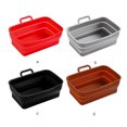 thumbnail image 3 of Plateau de Friteuse Plaque de Cuisson Fournitures de Pâtisserie Résistance au Chauffage Format Compact Résistance au Chauffage Surface Fine et Lisse Lavable Gadget de Cuisine Multicolore Brun, 3 of 8