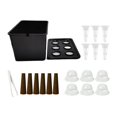 thumbnail image 1 of DYNWAVECA Hydroponics Growing System Kit, Gardening System High Performance Indoor Hydroponic Sturdy Hydroponics Grower Kit for Outdoor Black, 1 of 9