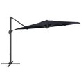 thumbnail image 3 of CorLiving 11.5ft Deluxe Tilting and Rotating Offset Patio Umbrella with Aluminum Frame and Durable Canopy, Black, 3 of 11