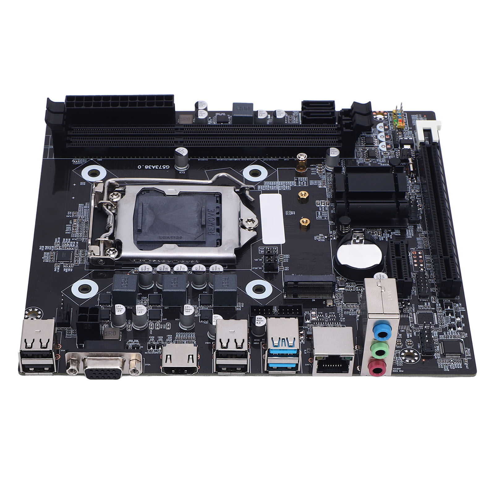 LGA 1150 PC Motherboard, High Performance H81 Computer Motherboard  for Celeron G Series 22nm CPU Processors