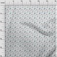 thumbnail image 3 of oneOone Rayon White Fabric Floral Sewing Material Print Fabric By The Yard 56 Inch Wide, 3 of 4