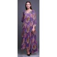 thumbnail image 2 of Bimba Kaftan Long de Plage à Fleurs pour Femmes, Tenue de Plage, Paréo de Bikini, Robe Maxi - S-L, 2 of 5
