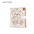 thumbnail image 3 of KUIZAP Little Bear Wallet Cartoon Women's Short Wallet Button 30% PU Card Bag(style G), 3 of 6