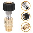 thumbnail image 4 of 1 Set Household Pressure Washer Hose Adapter Brass Pressure Washer Quick Connect Fitting, 4 of 8
