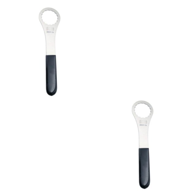 Redempat Convenient Bicycle Tool Bottom Bracket Wrench Repair Tool Versatile Axle Wrench Tool 48.5-49mm 240x60x4mm 2Set