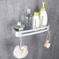 thumbnail image 3 of Shower Shelf, Bathroom Shelf Without Drilling, Rustproof Shower Soap Holder, Alu, 3 of 5
