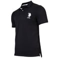 thumbnail image 2 of U.S. POLO ASSN. Men's polo shirt - Kory, basic, piquet, logo, appliqué, cotton Black XL (X-Large), 2 of 4