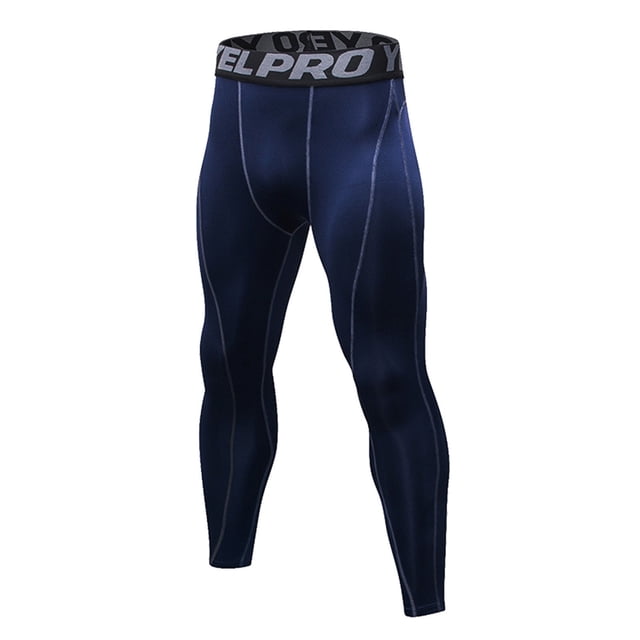 Mens Four Seasons Simple Exercise Tight Fitness Running Stretch Basketball Base Training Compression Pants Fitness Pants Pants