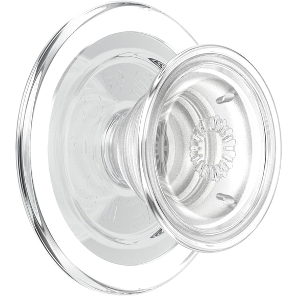 PopSockets PopGrip, Clear; For MagSafe Round with Adapter Ring.