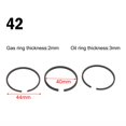 thumbnail image 3 of Air Compressor Piston+Piston Rings Parts Air Pump Accessories 42/47/48/51/65Mm, 3 of 7