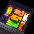 thumbnail image 2 of Agiferg 17Pcs Soft Worm Lure Lure Set Head Jig Hooks Fishing Baits Set Tackle, 2 of 5