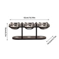 thumbnail image 2 of Fournitures pour Animaux Bol d'Alimentation Surélevé pour Chat et Chien d'Intérieur avec Support Noir et Conception Inclinable Ensemble d'Alimentation pour Animaux Surélevé à 15° en Acier Inoxydable Hauteur Réglable pour Usage Intérieur, 2 of 5