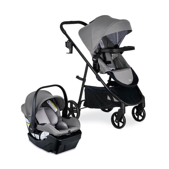 Système de voyage, Willow Brook de Britax, Onyx Glacier