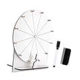 thumbnail image 3 of Elodie Rotating Wheel for Prizes Erasable Roulette Wheel for Club Store Supermarket White, 3 of 8