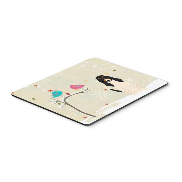 Christmas Presents Between Friends Swiss Hound Mouse Pad, Hot Pad or Trivet