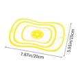 thumbnail image 3 of Cagogo under $5 Flexible Chopping Board, Plastic Chopping Board,Flexible Cutting Mat,PE Kitchen Tool,RecTangles Chopping Board,Multifunctional Food Prep Board,Vegetable Fruit Bread Board, 3 of 6