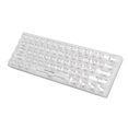 thumbnail image 1 of RGB Keyboard, Gasket Mount Transparent Mechanical Keyboard White Switch  for PC for, 1 of 7
