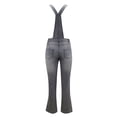 thumbnail image 3 of Bmisegm Women's Denim Ripped Overalls, Grey, S, 3 of 6