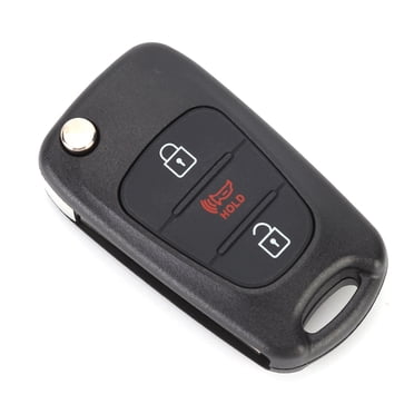 Démarreurs à Distance pour Voitures, Démarrage à Distance à 3 Boutons, Coque de Clé, pour Clé de Voiture