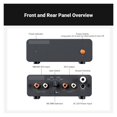 thumbnail image 2 of HIFI Phono Preamp, Mini Preamplifie Home for Cartridge Turntable Preamplifier Compact, 2 of 6
