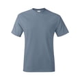 thumbnail image 1 of Hanes TAGLESS Men`s T-Shirt - Best-Seller, XXL, Stonewashed Blue, 1 of 4