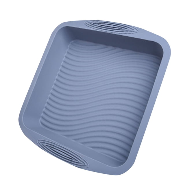 Cake Mould Square Pan for Baking – 8x8 Nonstick Silicone Baking Pan for Cakes Rice Lasagnas and More Kitchen for Even Heat Distribution