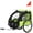 Green, variant on Aosom 2-Seat Kids Child Bicycle Trailer, Red