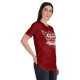 thumbnail image 2 of Inkmeso T-shirt Nurse pour Femmes Not All Angel Have Wings Some Have Stethoscopes, 2 of 8