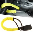 thumbnail image 1 of Universal Anti-Theft Steering Wheel Lock with 2 Keys for Seat Belts for Car SUV Vehicle Trolley, 1 of 4