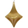 thumbnail image 1 of Vickerman MT194008D 8 in. Gold Candy Glitter Drop Ornament, 1 of 3