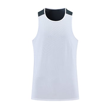 Ketyyh-chn99 Débardeurs pour Hommes Plage 2024 Maillot de Corps Lavage Confor t Manches Courtes T-Shirt à Poche Blanc,m