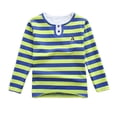 thumbnail image 1 of Children'S Shirt Long Sleeve Tee With Mock Neck Two Piece Design For Boys And Girls Light Green 120/5 —6, 1 of 3