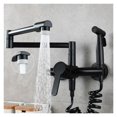 thumbnail image 1 of Brass Pot Filler Folding Faucet With Side Sprayer, Kitchen Sink Faucet With Swing Arm And Double Function Joint ,Easy to Install, 1 of 7