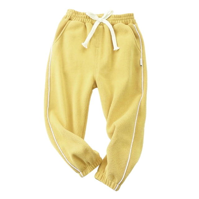 Toddler Boy Girl Sweatpants Athletic Joggers Pants Solid Color Elastic Waist Track Pants Spring Clothes