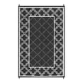 thumbnail image 2 of Reversible Outdoor Rug, Waterproof Plastic Straw Mat – Durable, UV-Resistant, Easy-Clean, Non-Shedding Patio Carpet for Deck, Porch, Balcony, Backyard, Camping, RV Use, 2 of 8