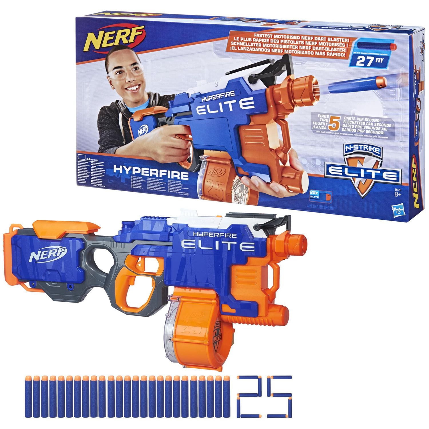 Nerf N-STRIKE Elite Hyperfire Blaster Toy - Walmart.ca