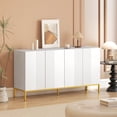 thumbnail image 2 of HOMCOM Sideboard Buffet Cabinet with Adjustable Shelves, Soft-Close Doors, 2 of 10